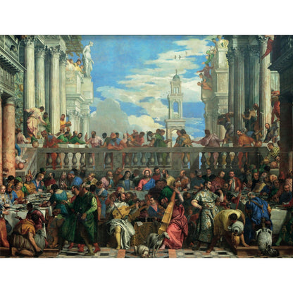 The Marriage Feast at Cana Renaissance Fine Art Jigsaw Puzzle by Paolo Veronese
