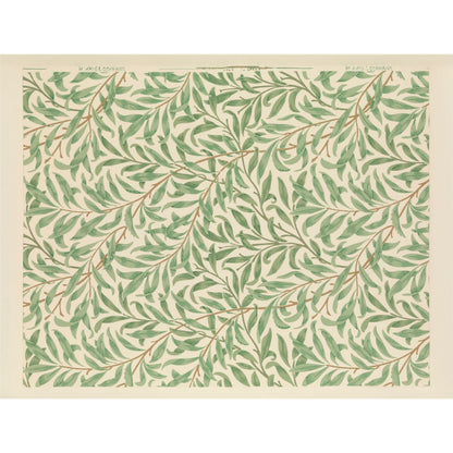 Willow Bough Vintage Floral Pattern Jigsaw Puzzle by William Morris