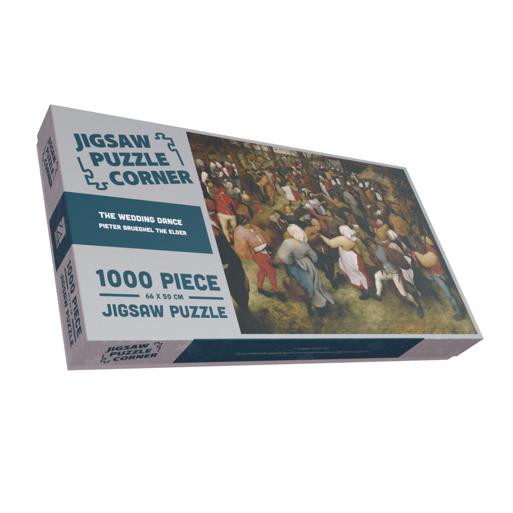 Bruegel by The Wedding Dance 1000 or 500 Piece Jigsaw Puzzle