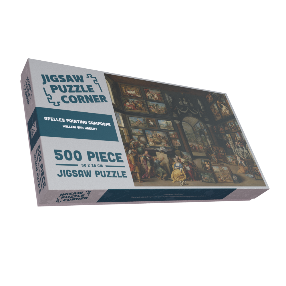 Apelles painting Campaspe by Willem van Haecht 1000 or 500 Piece Jigsaw Puzzle