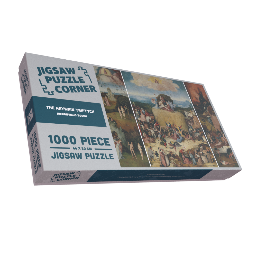 The Haywain Triptych by Hieronymus Bosch 1000 or 500 Piece Jigsaw Puzzle