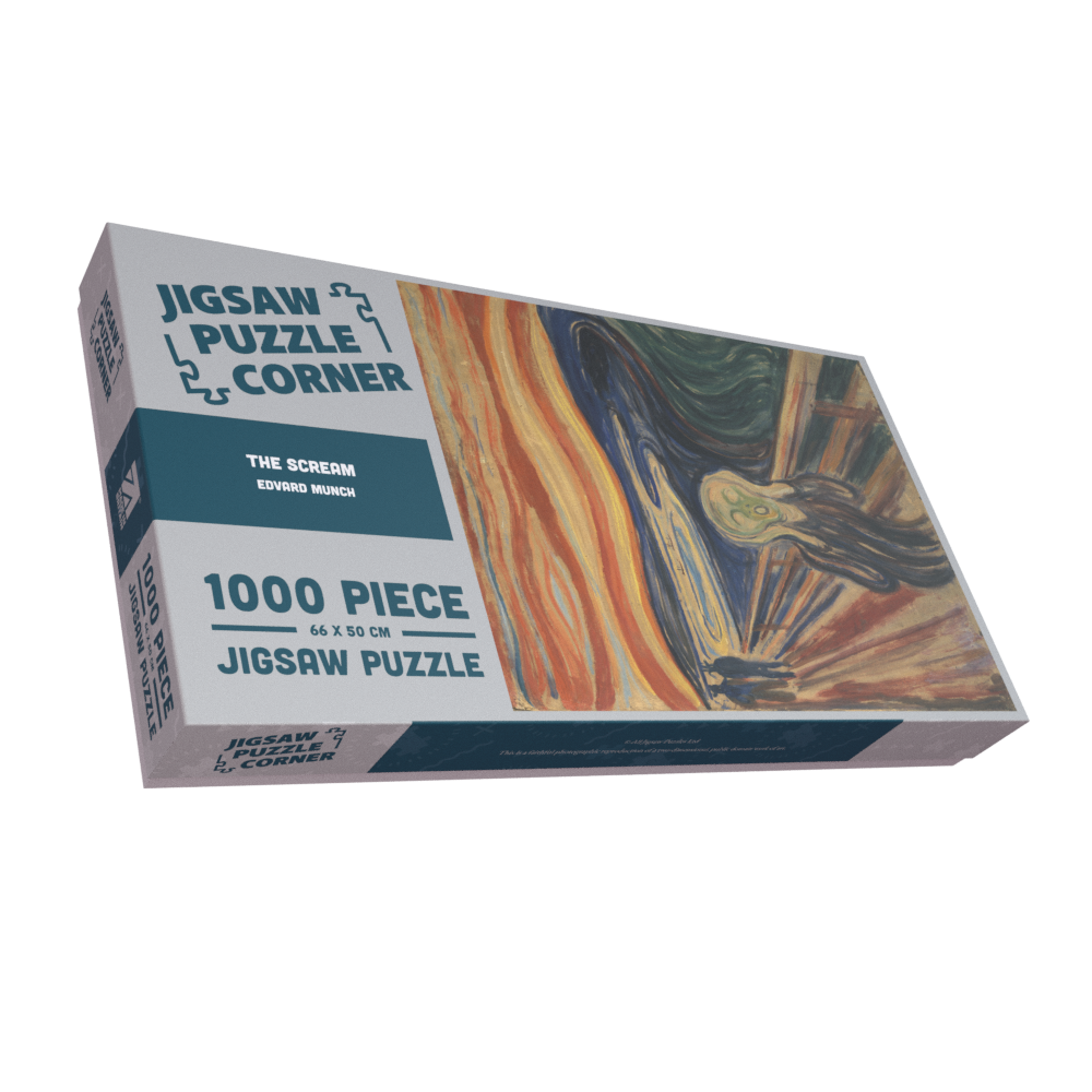 The Scream by Edvard Munch 1000 or 500 Piece Jigsaw Puzzle