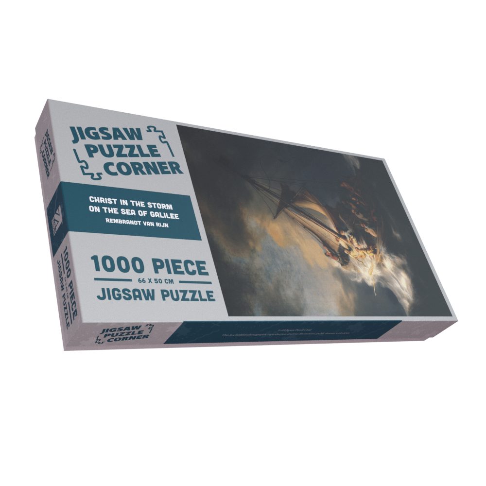 Christ in the Storm on the Sea of Galilee by Rembrandt 1000 or 500 Piece Jigsaw Puzzle