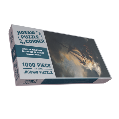 Christ in the Storm on the Sea of Galilee by Rembrandt 1000 or 500 Piece Jigsaw Puzzle