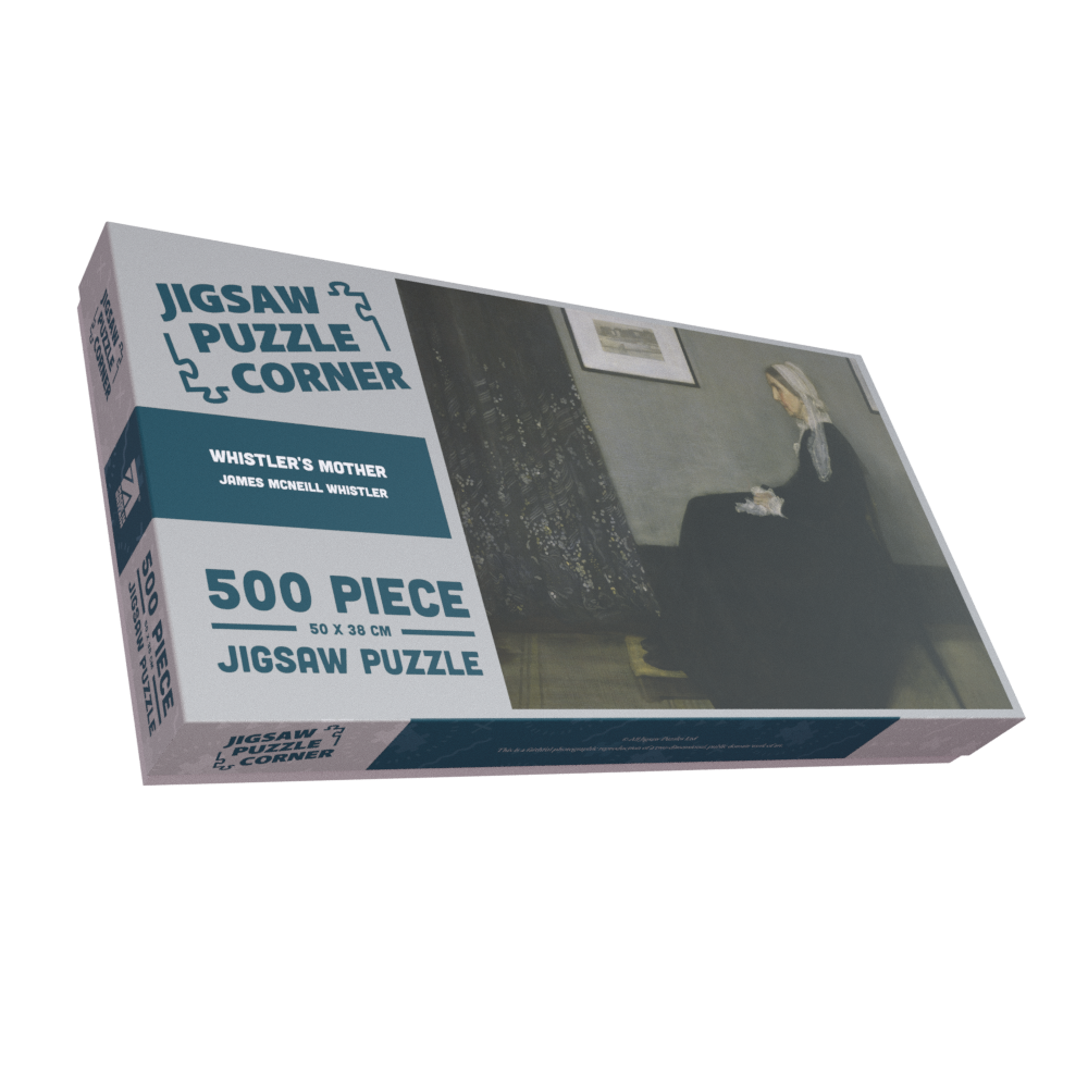Whistler's Mother by James McNeill Whistler 1000 or 500 Piece Jigsaw Puzzle