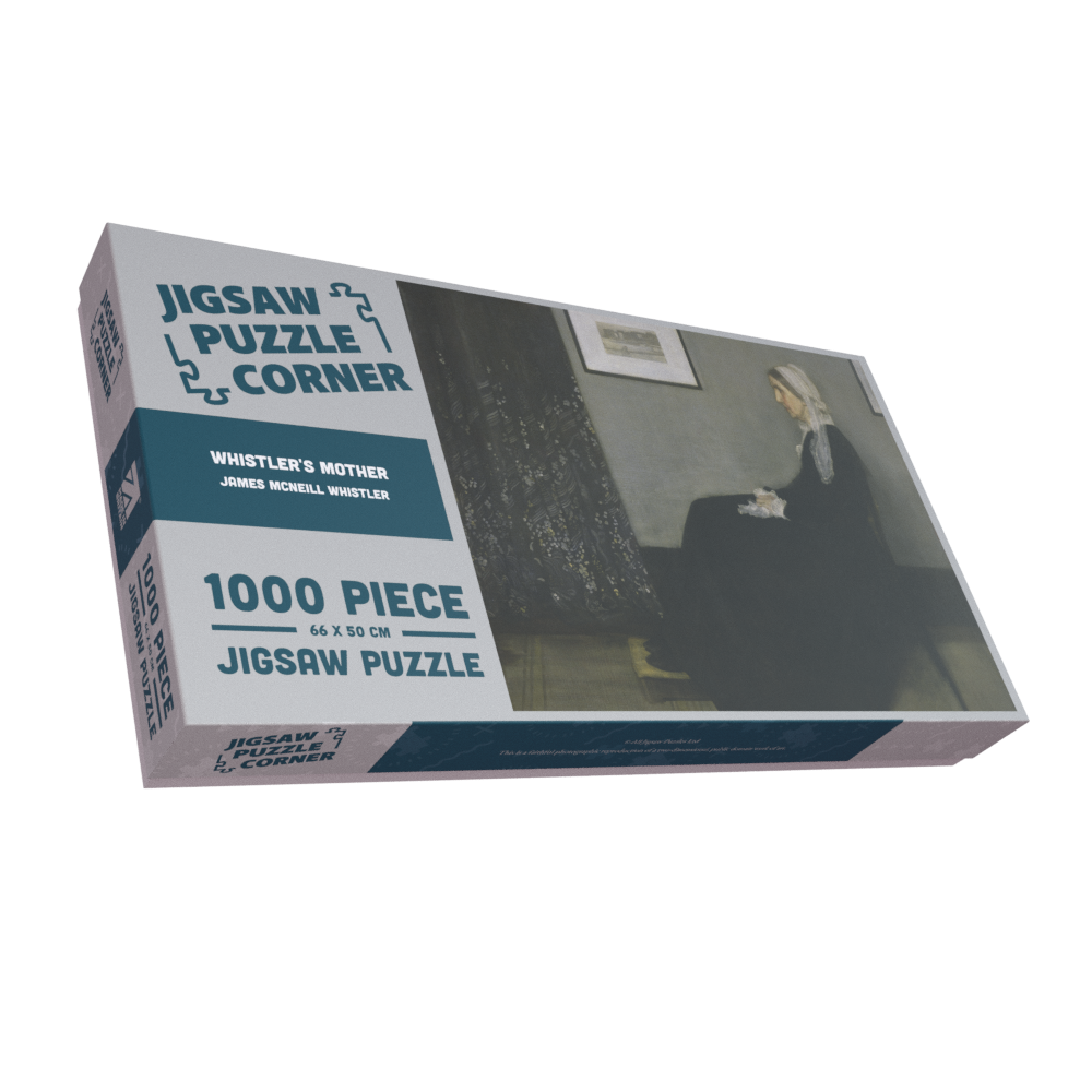 Whistler's Mother by James McNeill Whistler 1000 or 500 Piece Jigsaw Puzzle