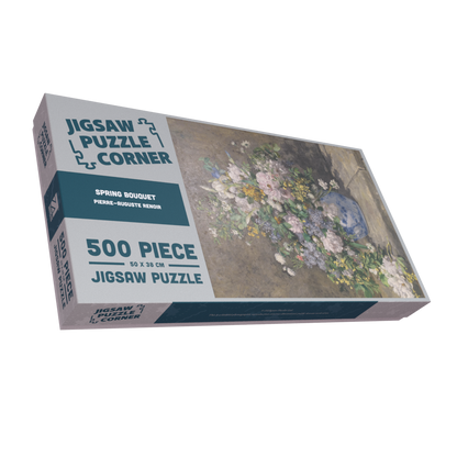 Spring Bouquet by Pierre-Auguste Renoir 1000 or 500 Piece Jigsaw Puzzle
