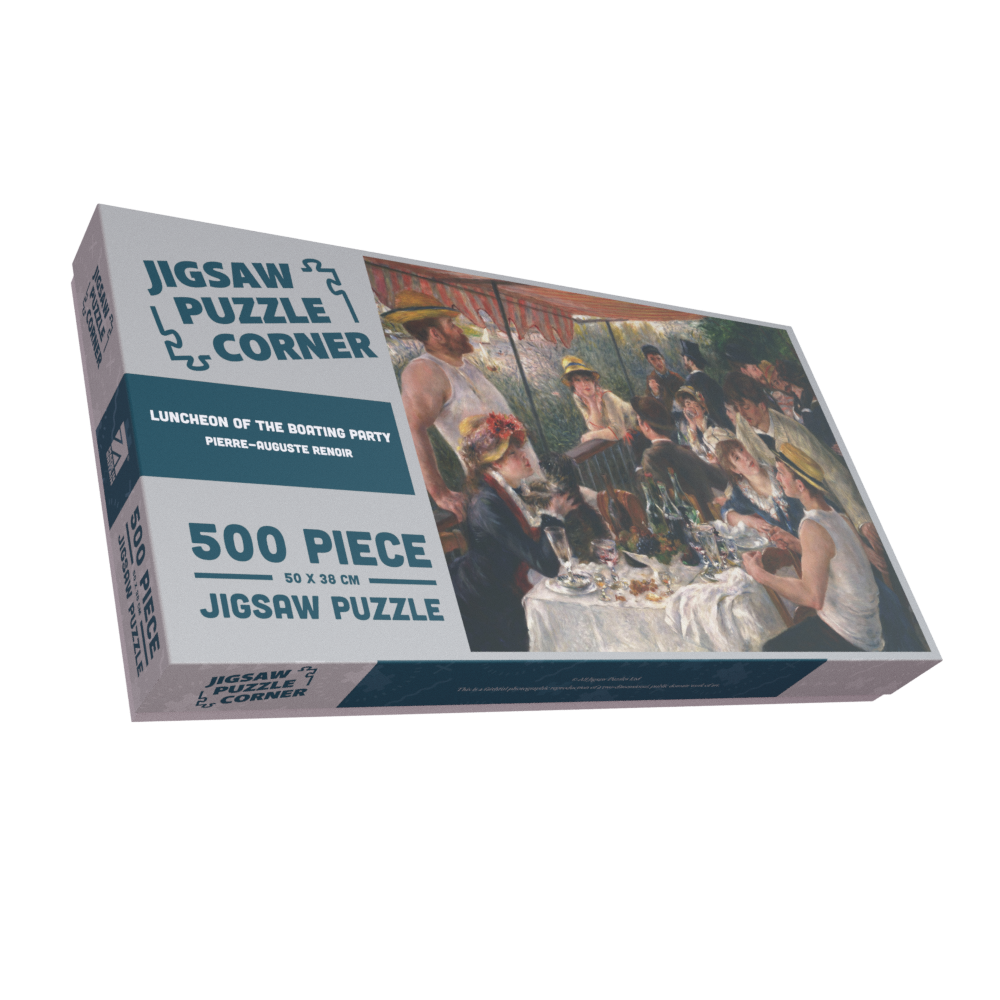 Luncheon of the Boating Party by Pierre-Auguste Renoir 1000 or 500 Piece Jigsaw Puzzle