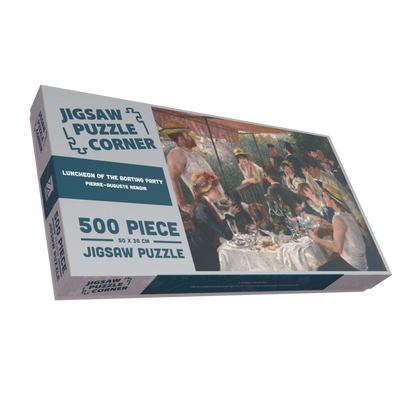 Luncheon of the Boating Party by Pierre-Auguste Renoir 1000 or 500 Piece Jigsaw Puzzle