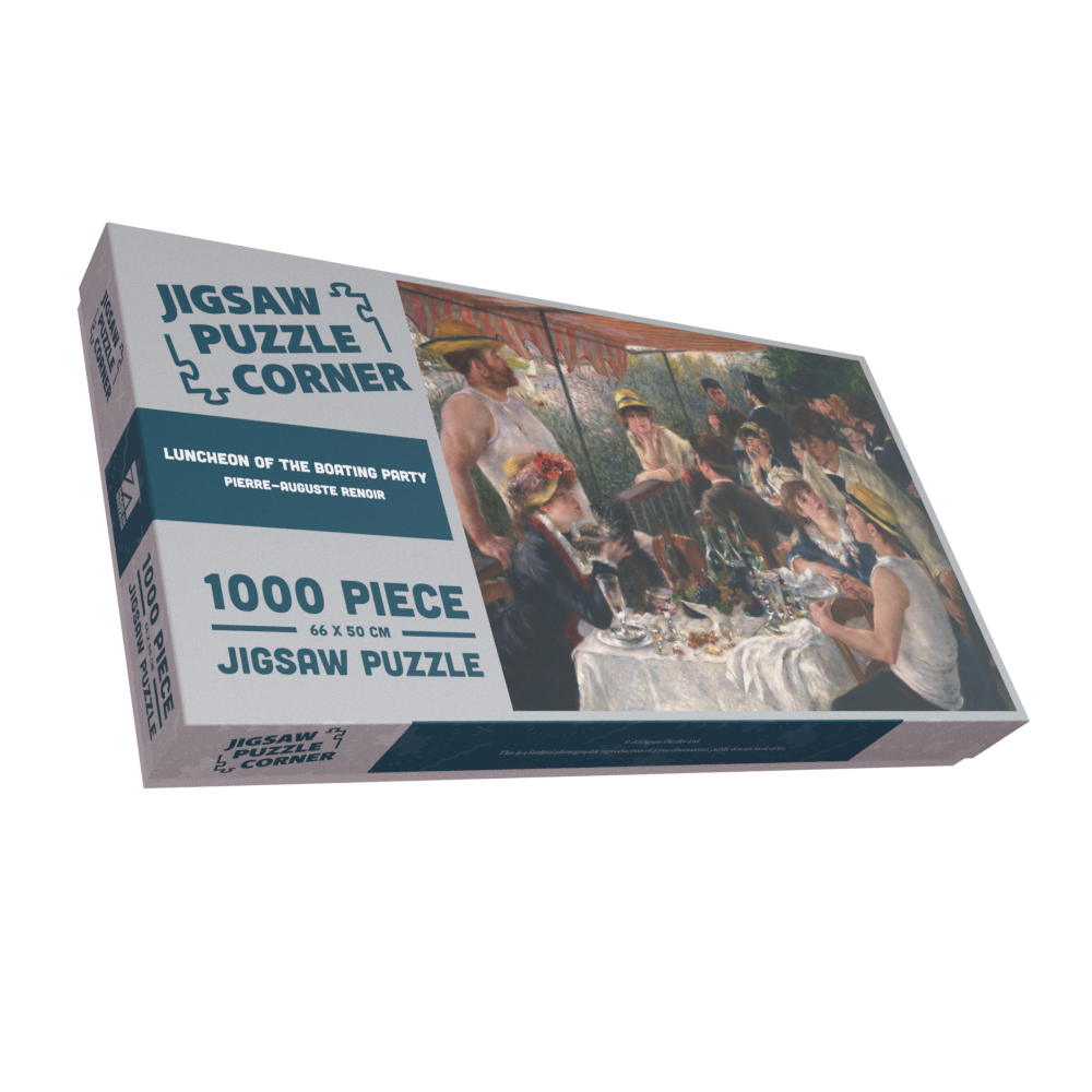 Luncheon of the Boating Party by Pierre-Auguste Renoir 1000 or 500 Piece Jigsaw Puzzle