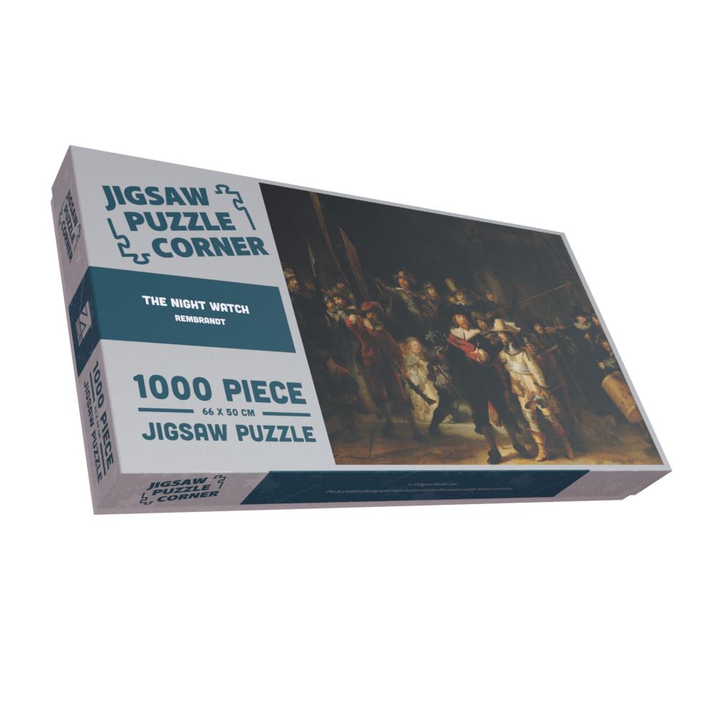 Rembrandt The Night Watch 1000 or 500 Piece Jigsaw Puzzle