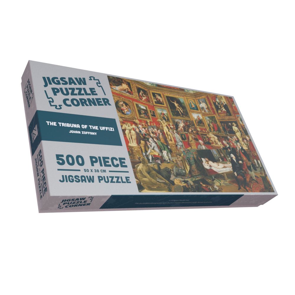 The Tribuna of the Uffizi by Johan Zoffany 1000 or 500 Piece Jigsaw Puzzle