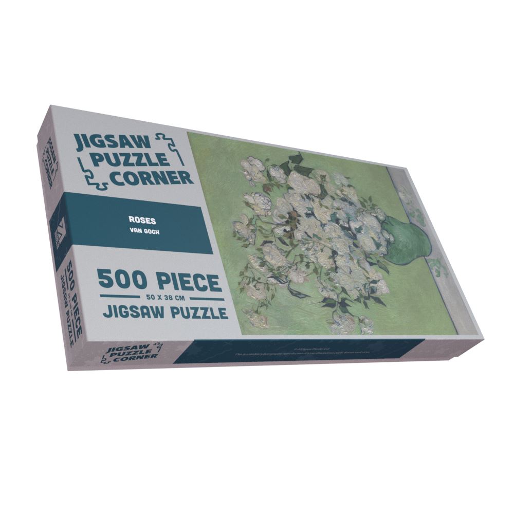 Roses by Vincent van Gogh 1000 or 500 Piece Jigsaw Puzzle