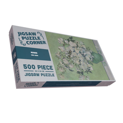 Roses by Vincent van Gogh 1000 or 500 Piece Jigsaw Puzzle
