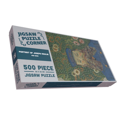 Portrait of Joseph Roulin by Vincent van Gogh 1000 or 500 Piece Jigsaw Puzzle