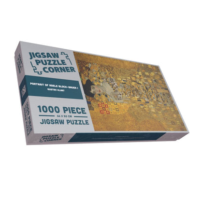 Portrait of Adele Bloch-Bauer I  - Gustav Klimt 1000 or 500 Piece Jigsaw Puzzle