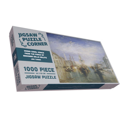 JMW Turner - Grand Canal Venice, from the Porch of Madonna della Salute  1000 or 500 Piece Jigsaw Puzzle