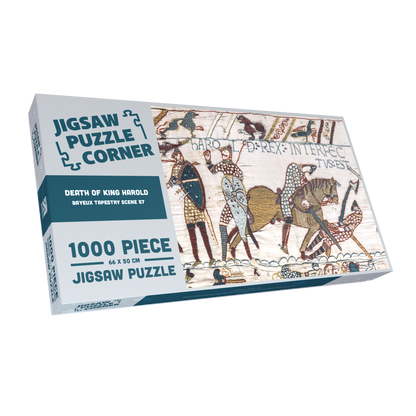 Bayeux Tapestry: Scene 57 – Death of King Harold Jigsaw Puzzle