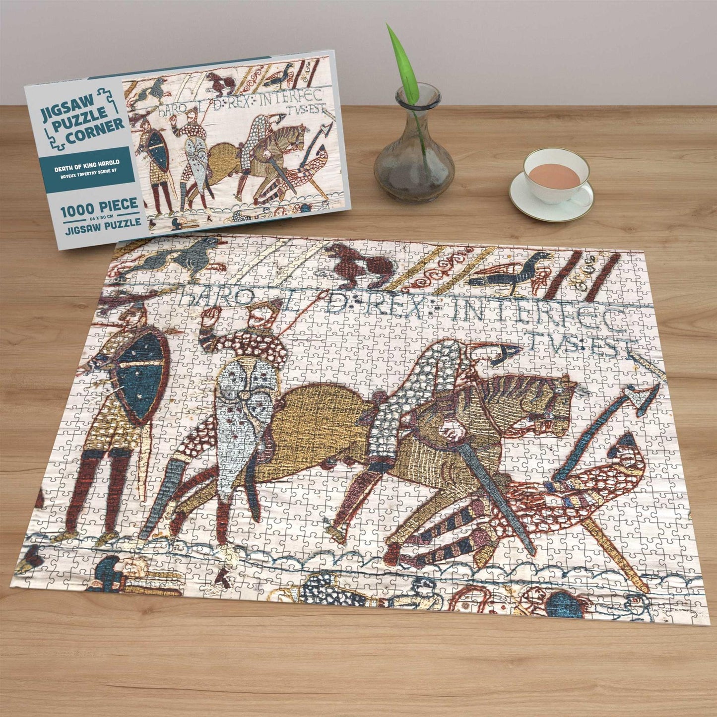 Bayeux Tapestry: Scene 57 – Death of King Harold Jigsaw Puzzle