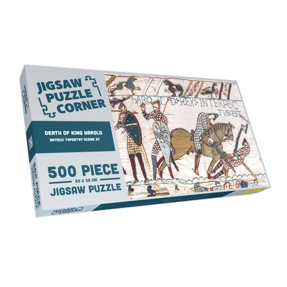 Bayeux Tapestry: Scene 57 – Death of King Harold Jigsaw Puzzle