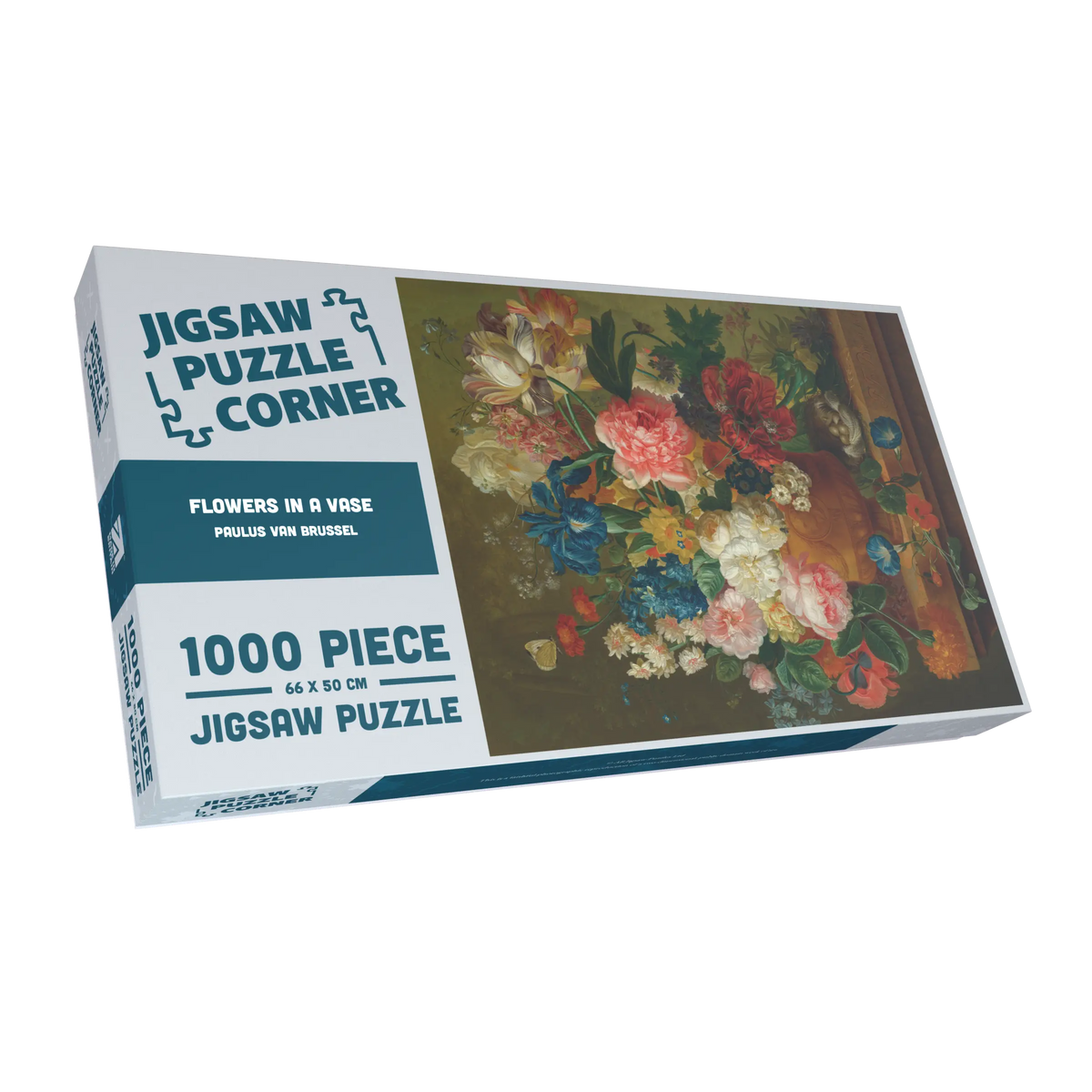 Flowers in a Vase Jigsaw Puzzle - Paulus van Brussel