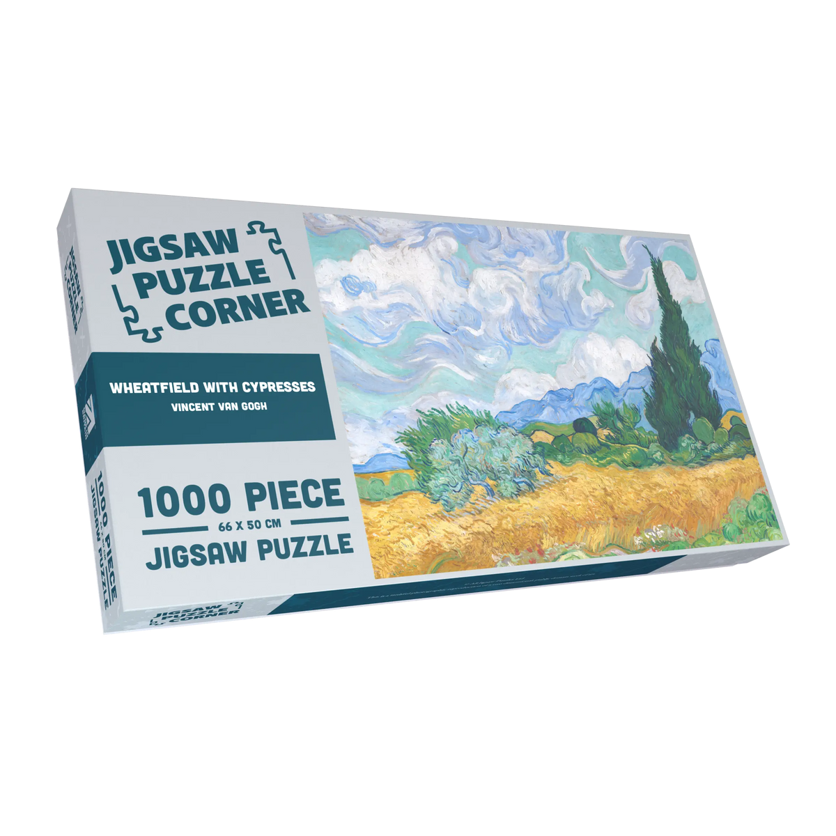Wheatfield with Cypresses Jigsaw Puzzle - Van Gogh