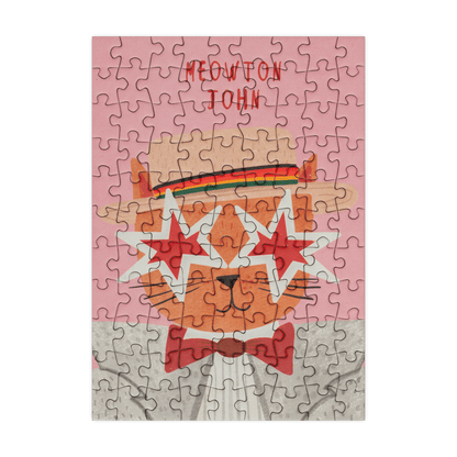 Meowton John 99 Piece Mini Jigsaw Puzzle