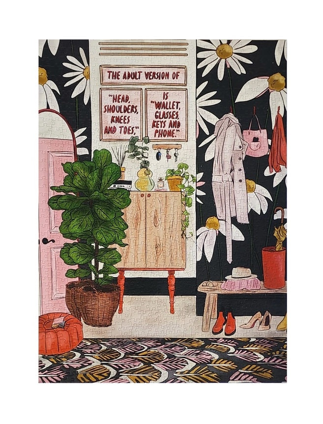 Wallet Glasses Keys -1000 Piece Soft Touch Jigsaw Puzzle