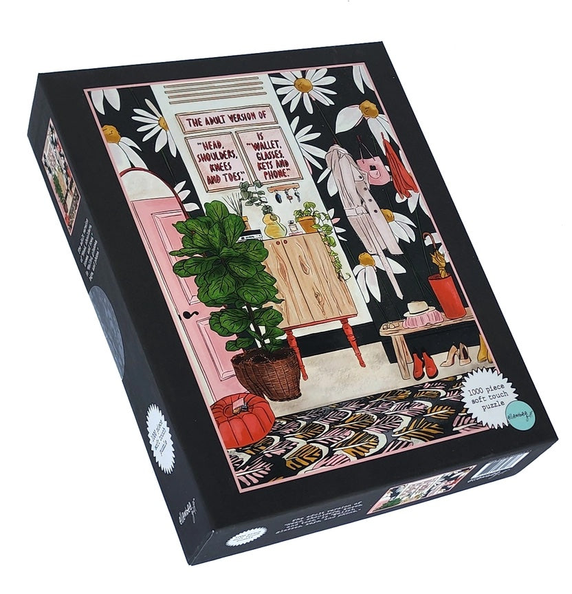 Wallet Glasses Keys -1000 Piece Soft Touch Jigsaw Puzzle