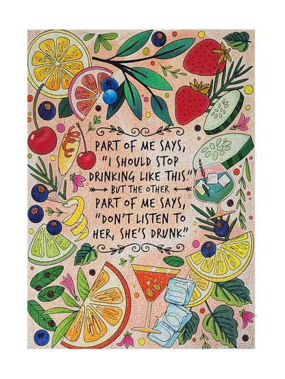 Part of Me Says - 1000 Piece Soft Touch Jigsaw Puzzle