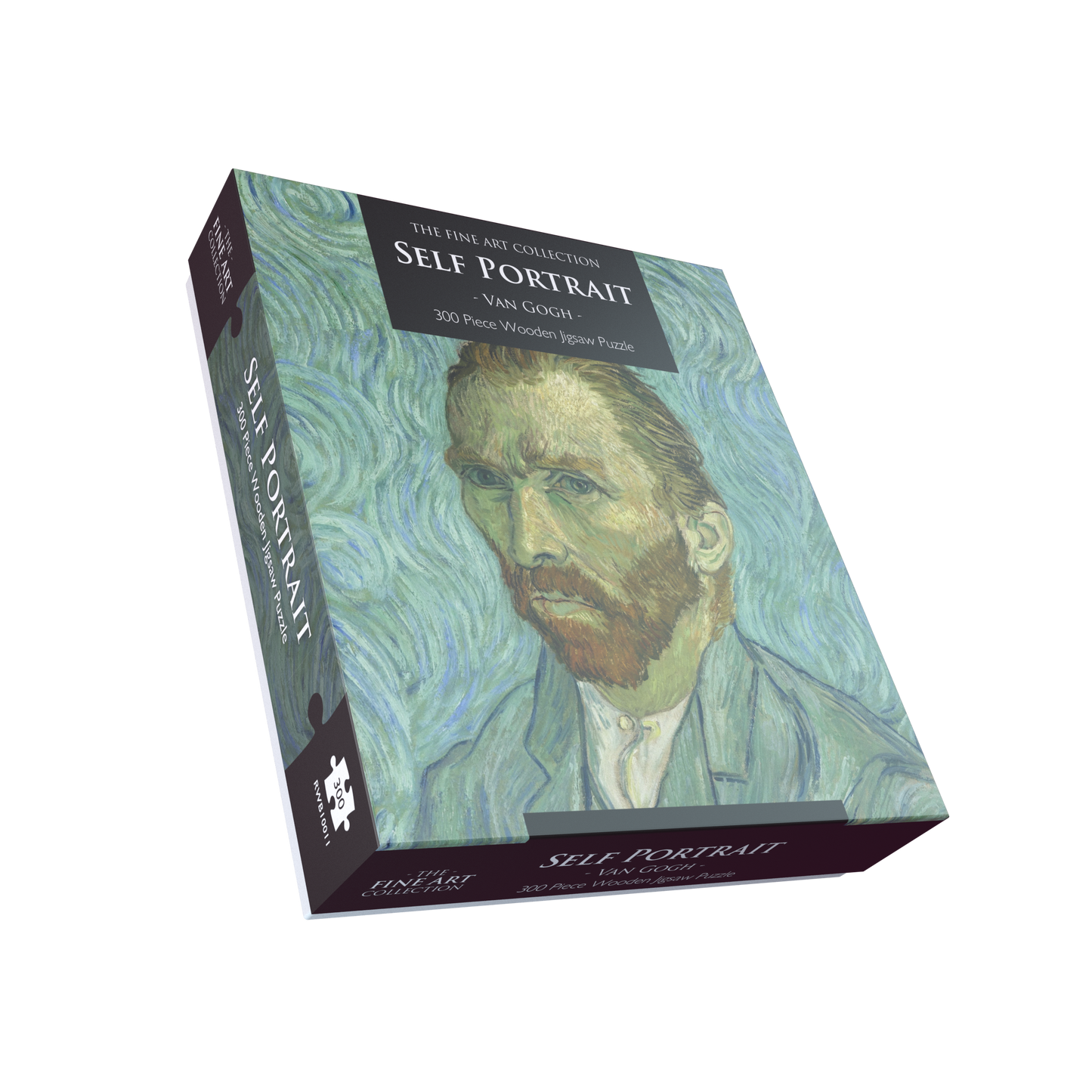 Self Portrait by Vincent van Gogh 300 Piece Wooden Jigsaw Puzzle