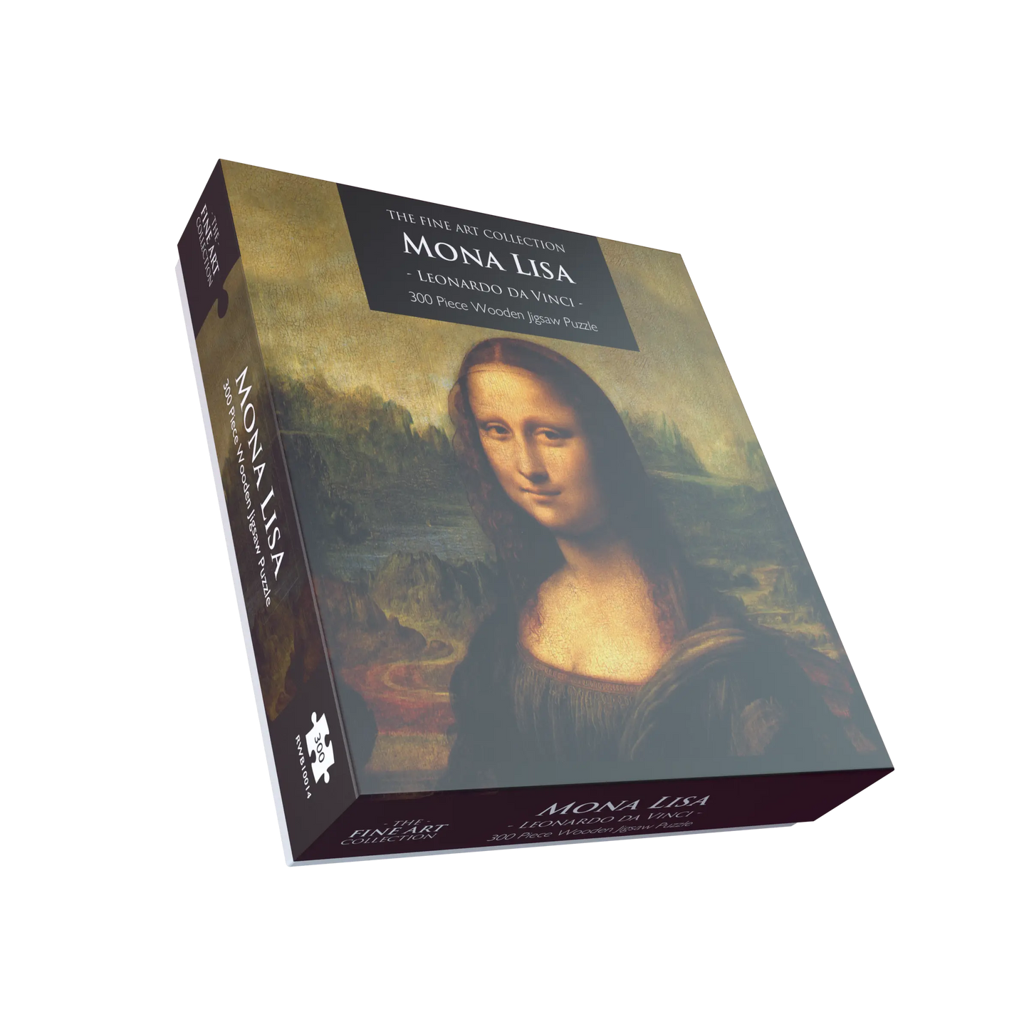 Mona Lisa by Leonardo da Vinci 300 Piece Wooden Jigsaw Puzzle