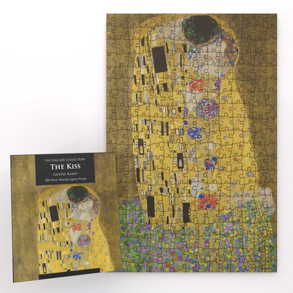 The Kiss by Gustav Klimt 300 Piece Jigsaw Puzzle