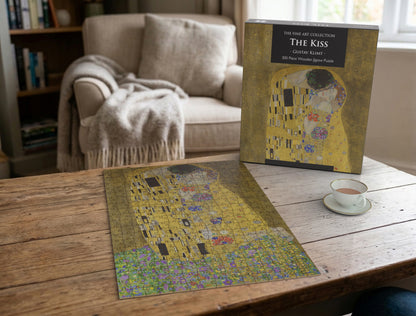 The Kiss by Gustav Klimt 300 Piece Jigsaw Puzzle