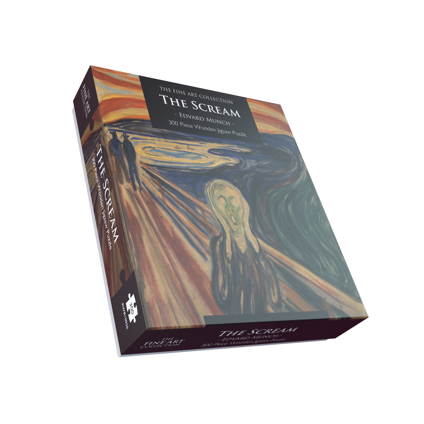 The Scream by Edvard Munch 300 Piece Wooden Jigsaw Puzzle