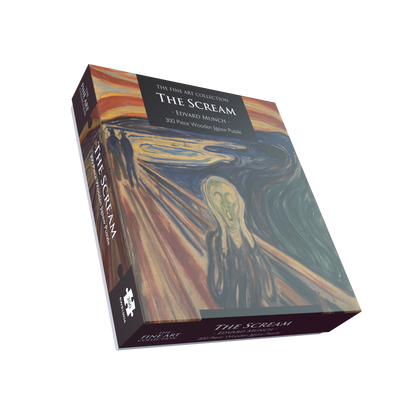 The Scream by Edvard Munch 300 Piece Wooden Jigsaw Puzzle