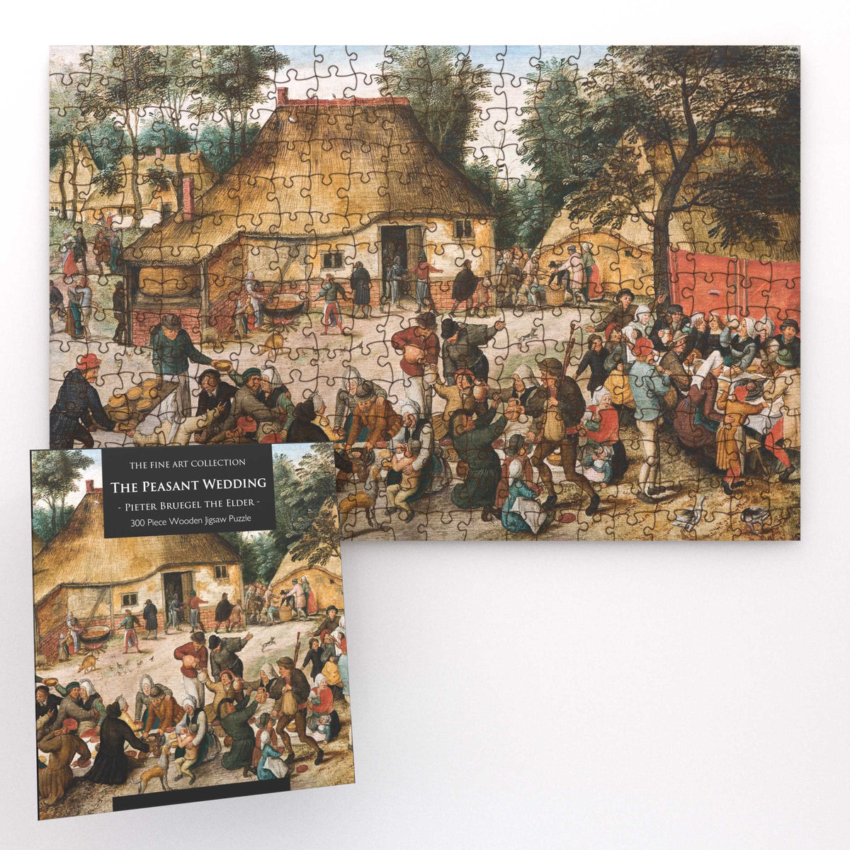 The Peasant Wedding 300 Piece Wooden Jigsaw Puzzle