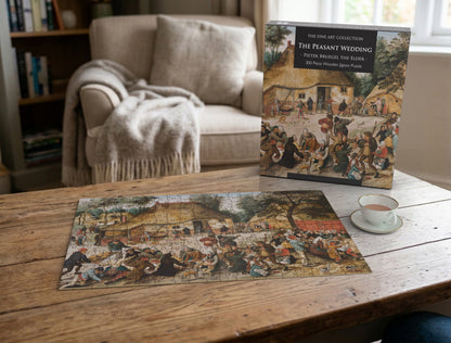 The Peasant Wedding 300 Piece Wooden Jigsaw Puzzle