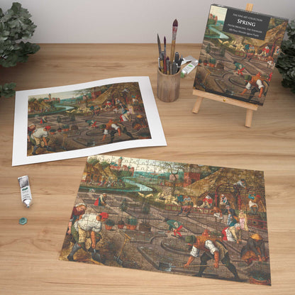 Spring 300 Piece Wooden Jigsaw Puzzle