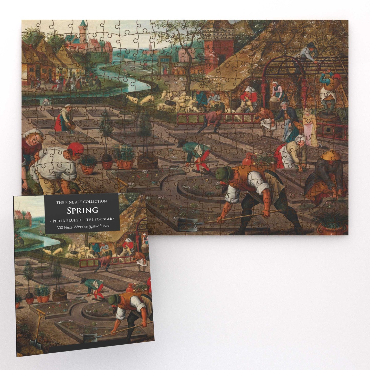 Spring 300 Piece Wooden Jigsaw Puzzle