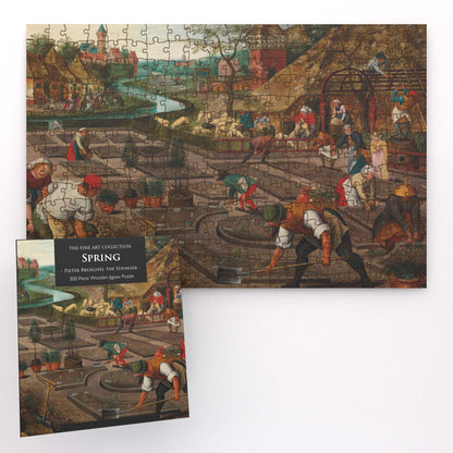 Spring 300 Piece Wooden Jigsaw Puzzle