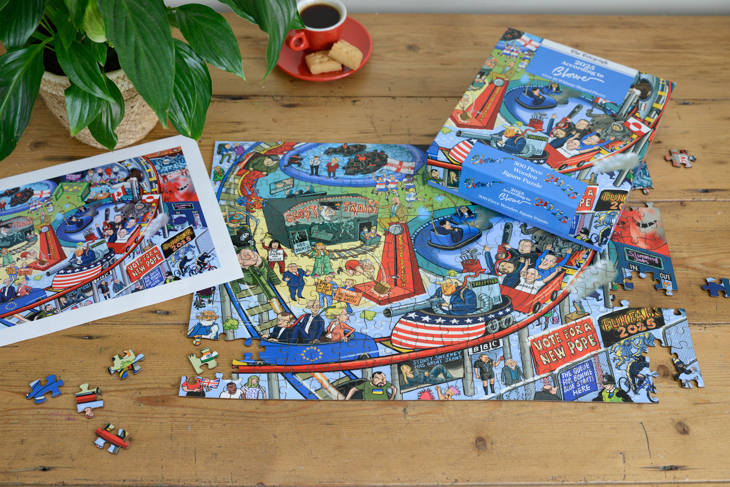 2025 According to Blower 1000 or 300 Piece Jigsaw Puzzle