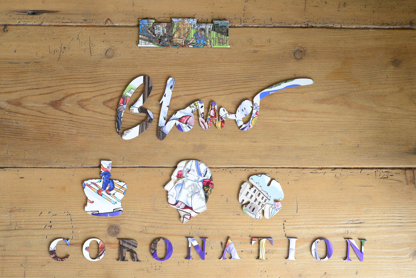 King Charles III Coronation According to Blower 1000 or 300 Piece Jigsaw Puzzle