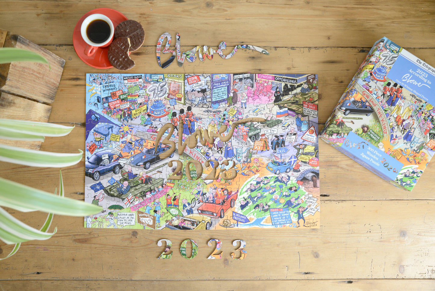 2023 According to Blower 1000 or 300 Piece Jigsaw Puzzle