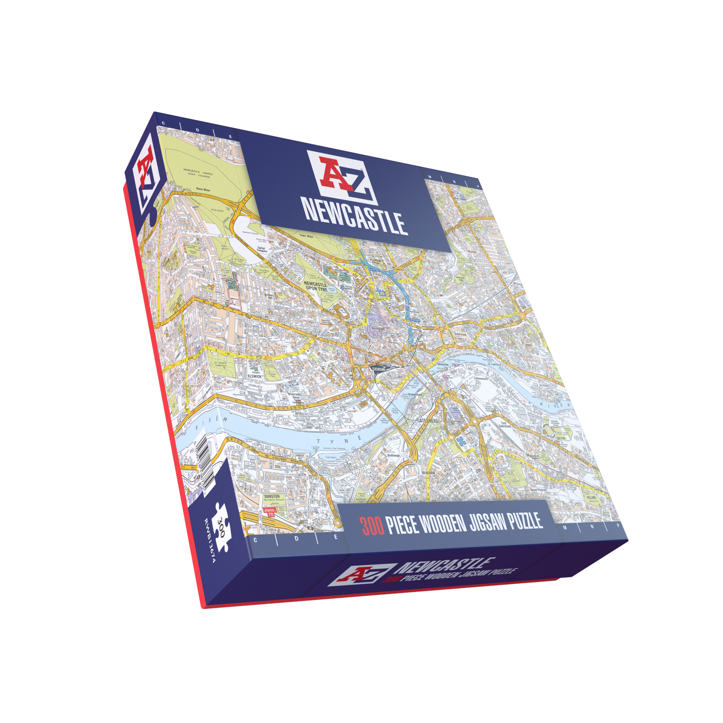 A-Z Map of Sheffield 1000 or 300 Piece Jigsaw