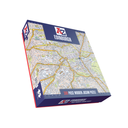 A-Z Map of Edinburgh 1000 or 300 Piece Jigsaw