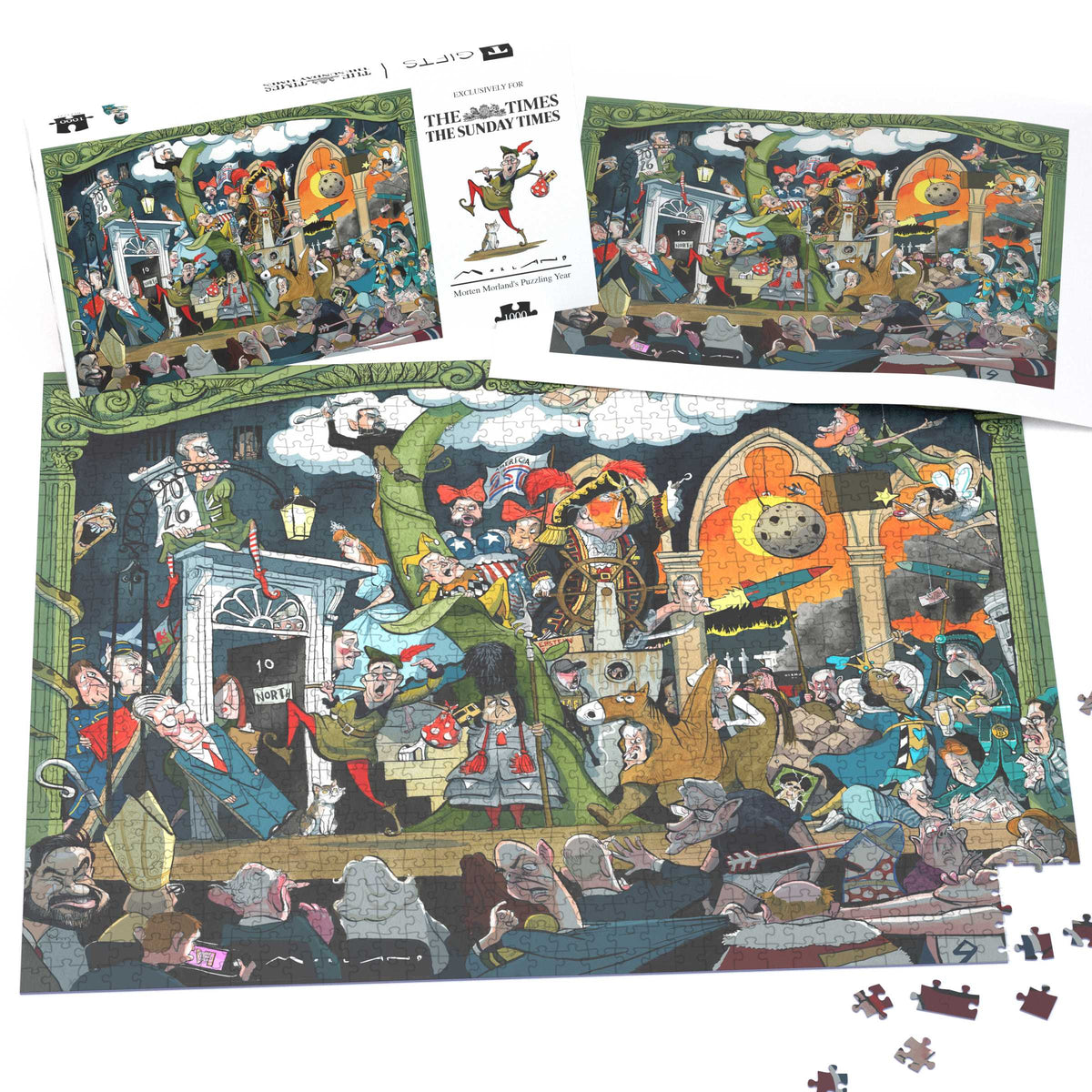 PRE-ORDER Morten Morland's Puzzling Year Duo - Save 50% Off 2025 Edition!