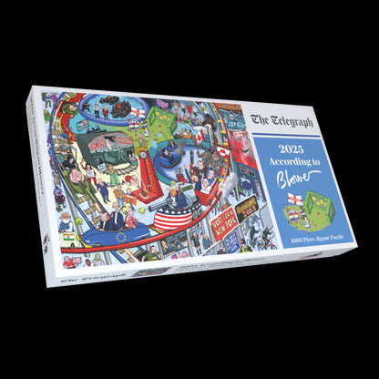2025 According to Blower 1000 or 300 Piece Jigsaw Puzzle