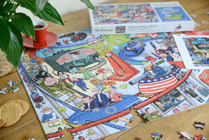 2025 According to Blower 1000 or 300 Piece Jigsaw Puzzle