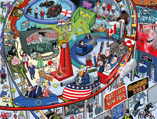 2025 According to Blower 1000 or 300 Piece Jigsaw Puzzle